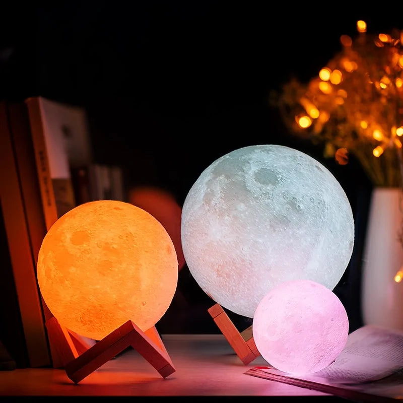 Rechargeable Moon Lamp